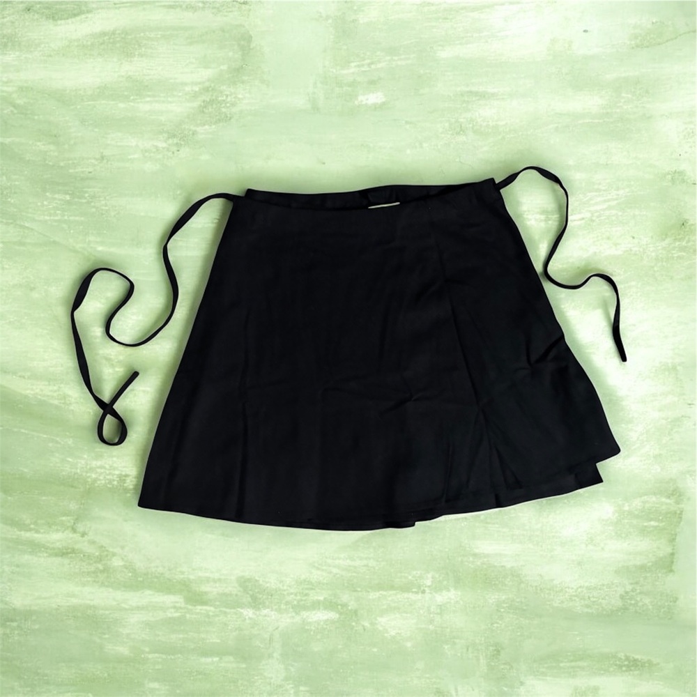 OZMA Black Wrap Skirt XS - S